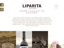 Tablet Screenshot of liparita.com